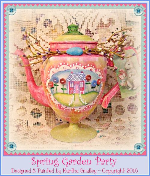 Spring Garden Party ePattern - Martha Smalley - PDF DOWNLOAD
